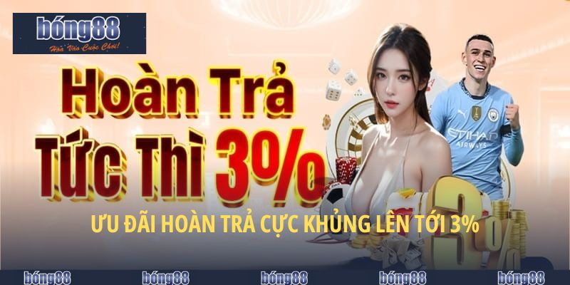Trang chủ 23 Ưu đãi hoàn trả dành riêng cho các hội viên thân thiết của BONG88