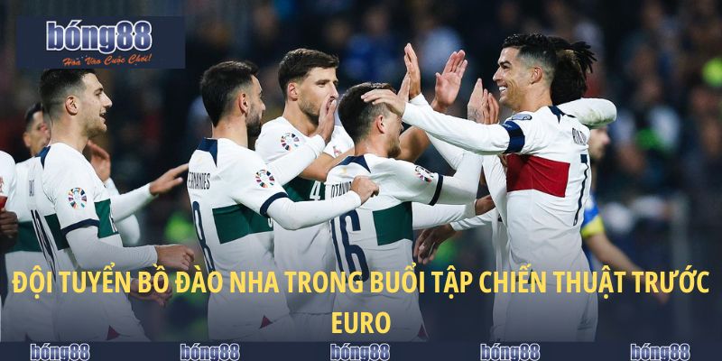 Đội Tuyển Bồ Đào Nha - Sức Mạnh Chiến Thuật Tại Euro 4 Đội tuyển Bồ Đào Nha trong buổi tập chiến thuật trước Euro
